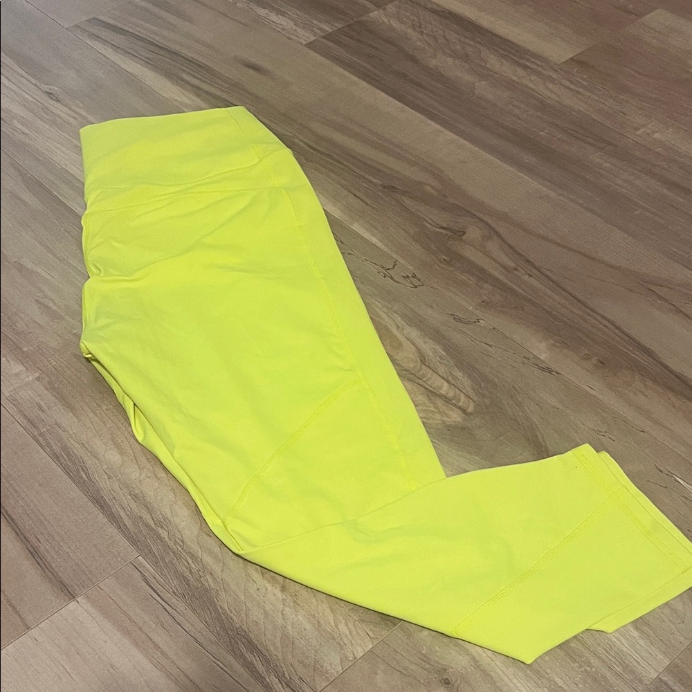 Fabletics Neon Yellow Leggings